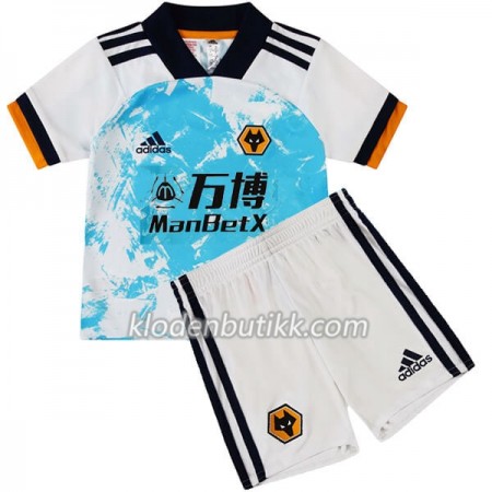 Wolverhampton Wanderers Barn Bortedraktsett 2020-2021 Kortermet (+ Korte bukser)